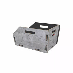 Panier AR droit RADKISTE 1 RACKTIME  Beton KLICKFIX