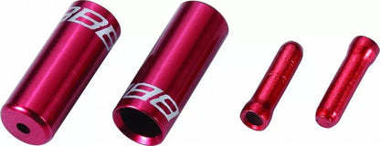 Kit de 16 butées 4 & 5mm + 4 embouts de cables Noir, Bleu, Rouge ou Vert au choix BBB