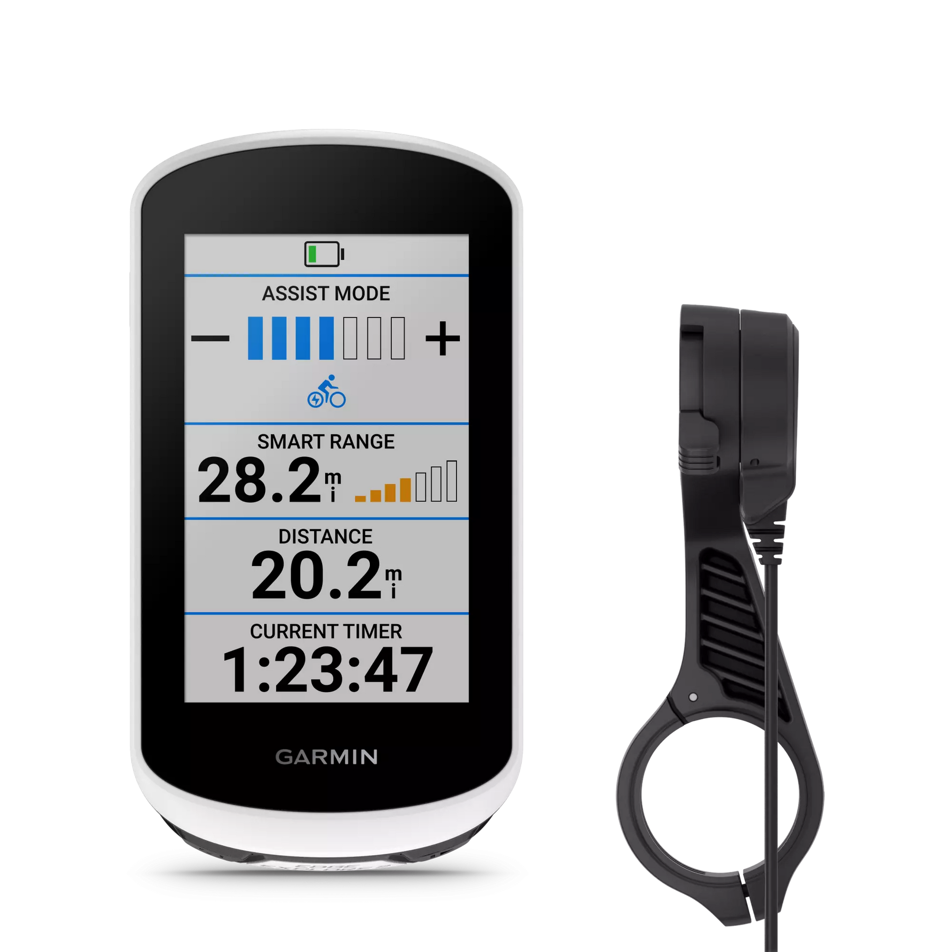 Garmin Pack Edge® Explore 2 et support alimenté, Intègre des cosses pour l'alimentation en énergie