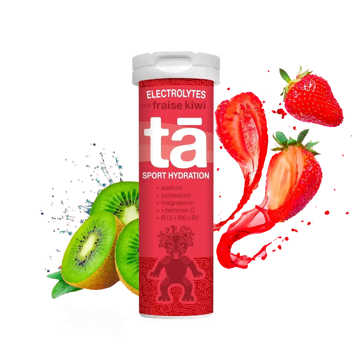 Electrolytes Hydration Tabs TA Energy (tube de 12 pastilles) 320 mg de sodium