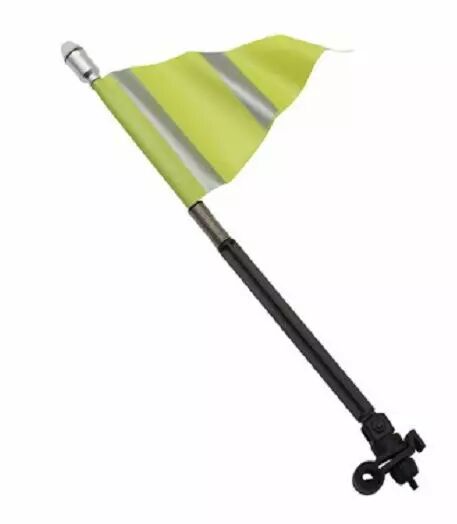 DRAPEAU SECURITE AvEC LED FIXATION PORTE BAGAGE