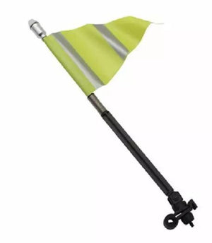 DRAPEAU SECURITE AvEC LED FIXATION PORTE BAGAGE