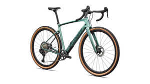 Vélo Specialized Diverge Expert Di2 Fjord Metallic/Emerald Metallic