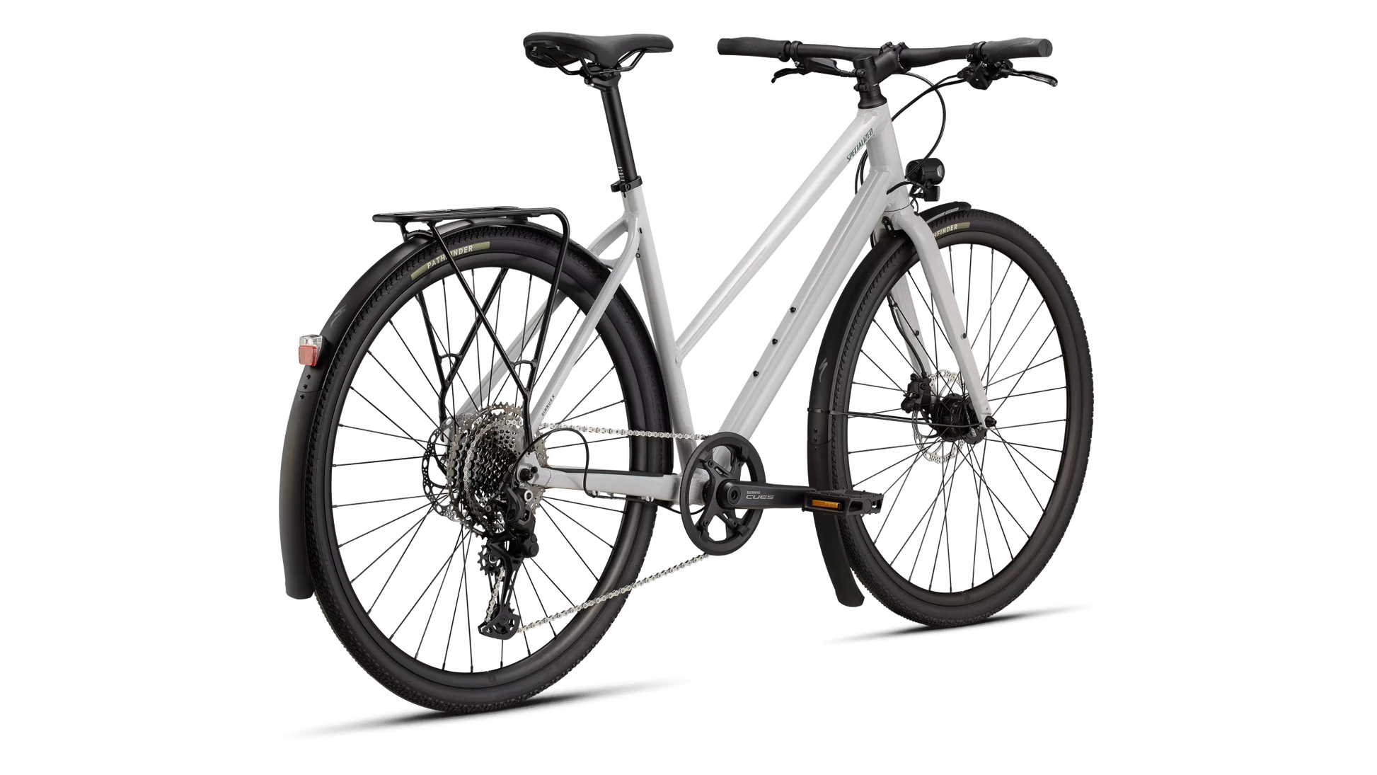 Vélo Specialized Sirrus X 3.0 Gloss Dove Grey/Metallic Pine Frost Reflective
