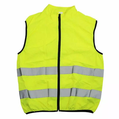 Gilet de sécurité premium adulte jaune réfléchissant