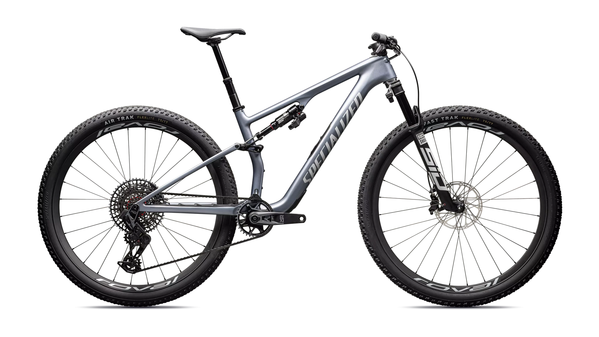 Vélo Specialized Epic 8 Pro Glacial Metallic Pearl/Metallic White Silver