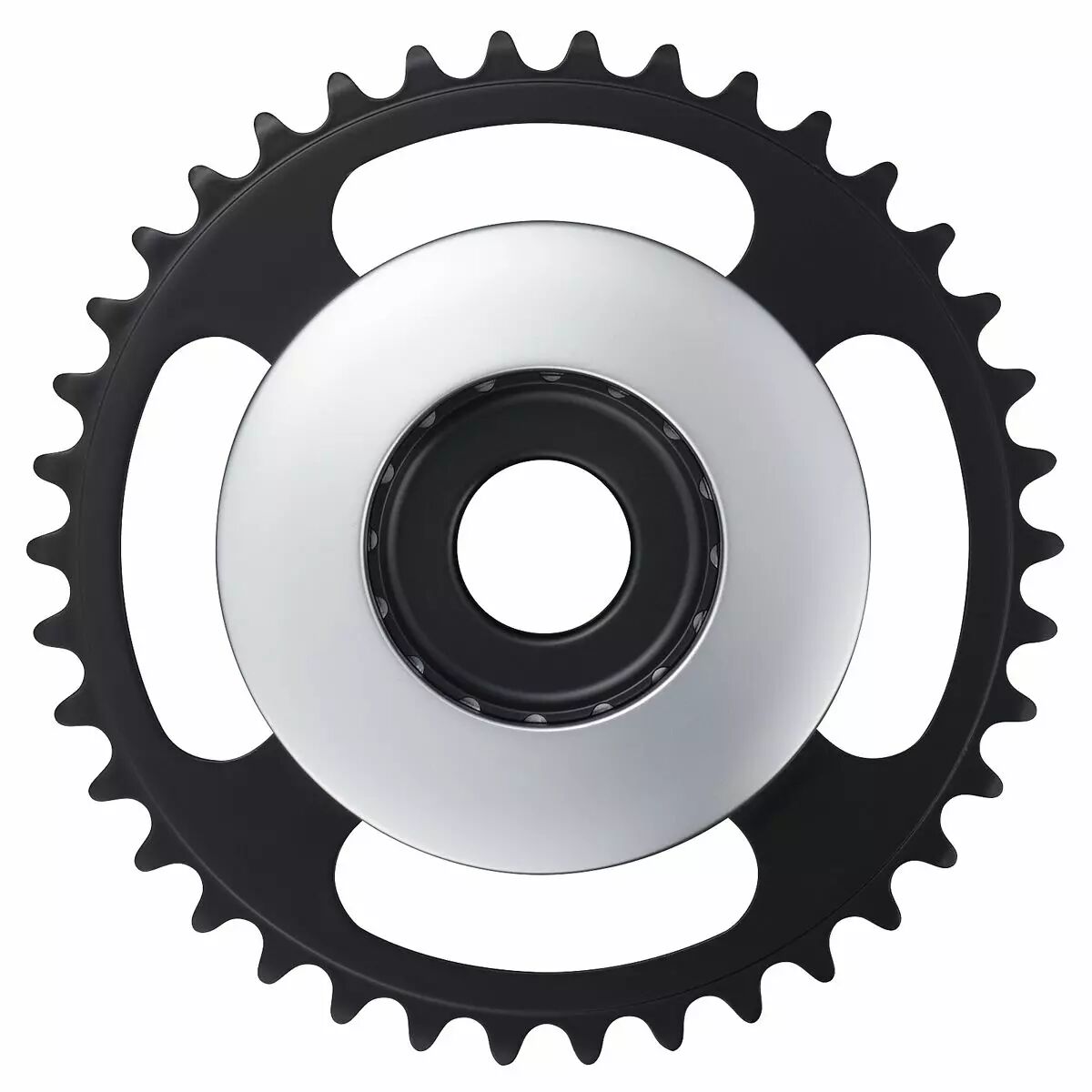 SHIMANO Plateau 38T STEPS Noir SM-CRE61 Sans Flasque