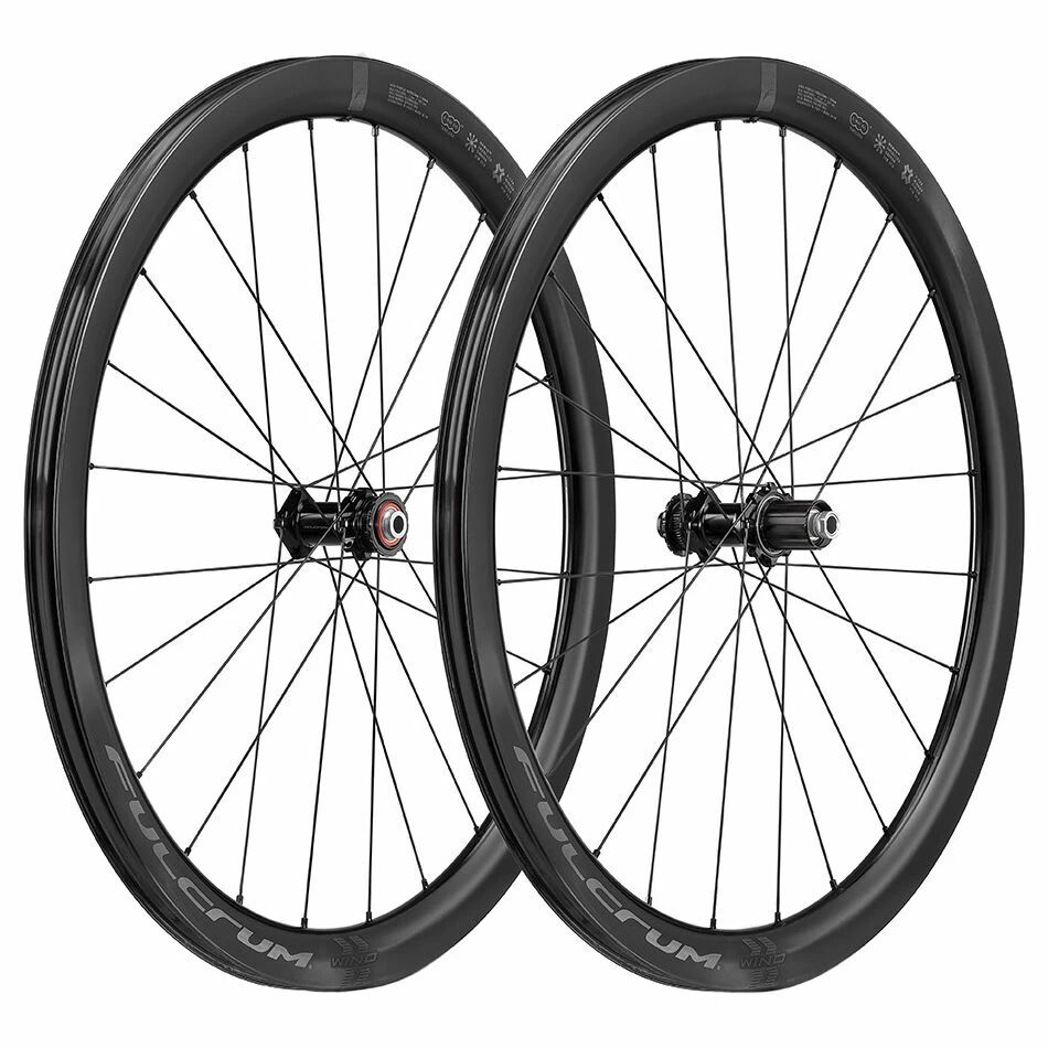 Roues Fulcrum Wind 42 DB Carbone 2-Way Fit  Shimano