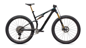 Vélo Specialized Epic 8 Sw Evo Di2 Gloss Carbon/Green To Purple Viavi Fade/Brushed Liquid Metal