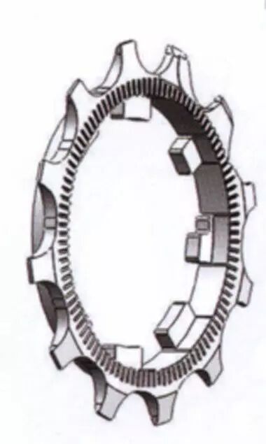 Pignons MICHE pour 11V CAMPAGNOLO 11 dents départ + 12 dents deuxième position
