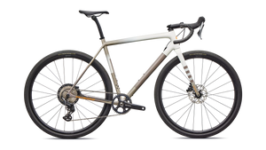 Vélo Specialized Crux Comp Dune White/Sandstone Metallic/Desert Metallic/Orange Zest