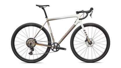 Vélo Specialized Crux Comp Dune White/Sandstone Metallic/Desert Metallic/Orange Zest