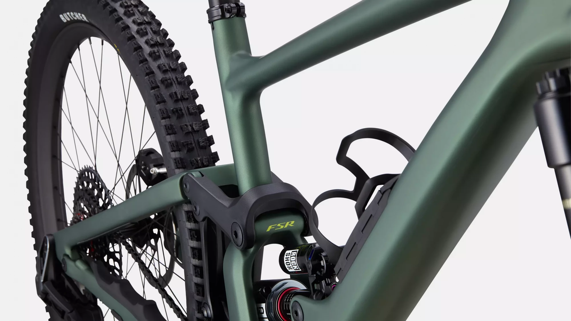 Vélo Specialized Enduro Pro  Satin Cypress Metallic/Ion Metallic