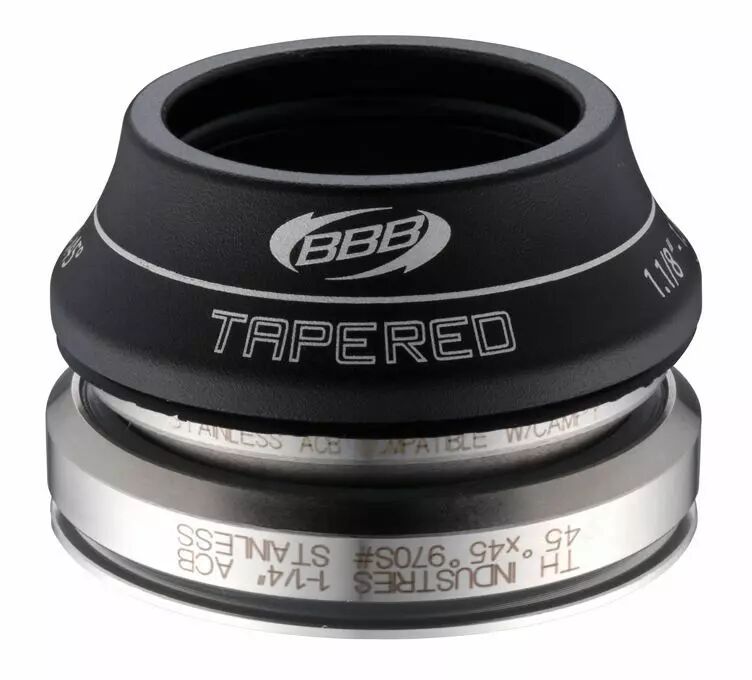 Jeu de direction Tapered 1.1/8-1.1/4 15mm alloy cone spacer BBB
