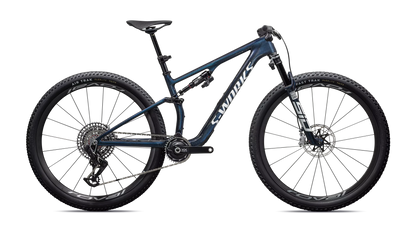Vélo Specialized Epic 8 Sw Gloss Cyan Blue Pearl/Metallic White Silver