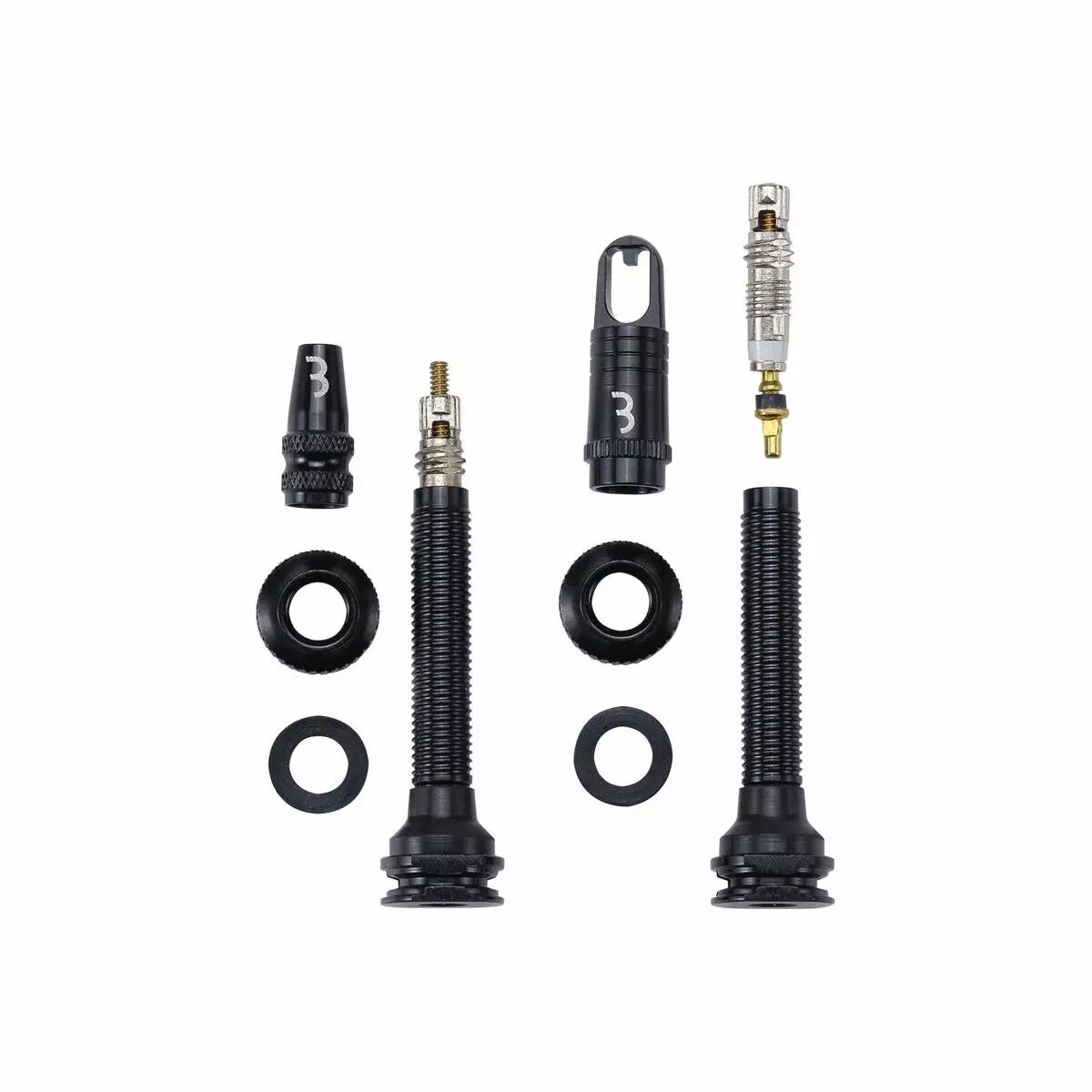 ValvesTubeless obus démontable 2 pcs BBB