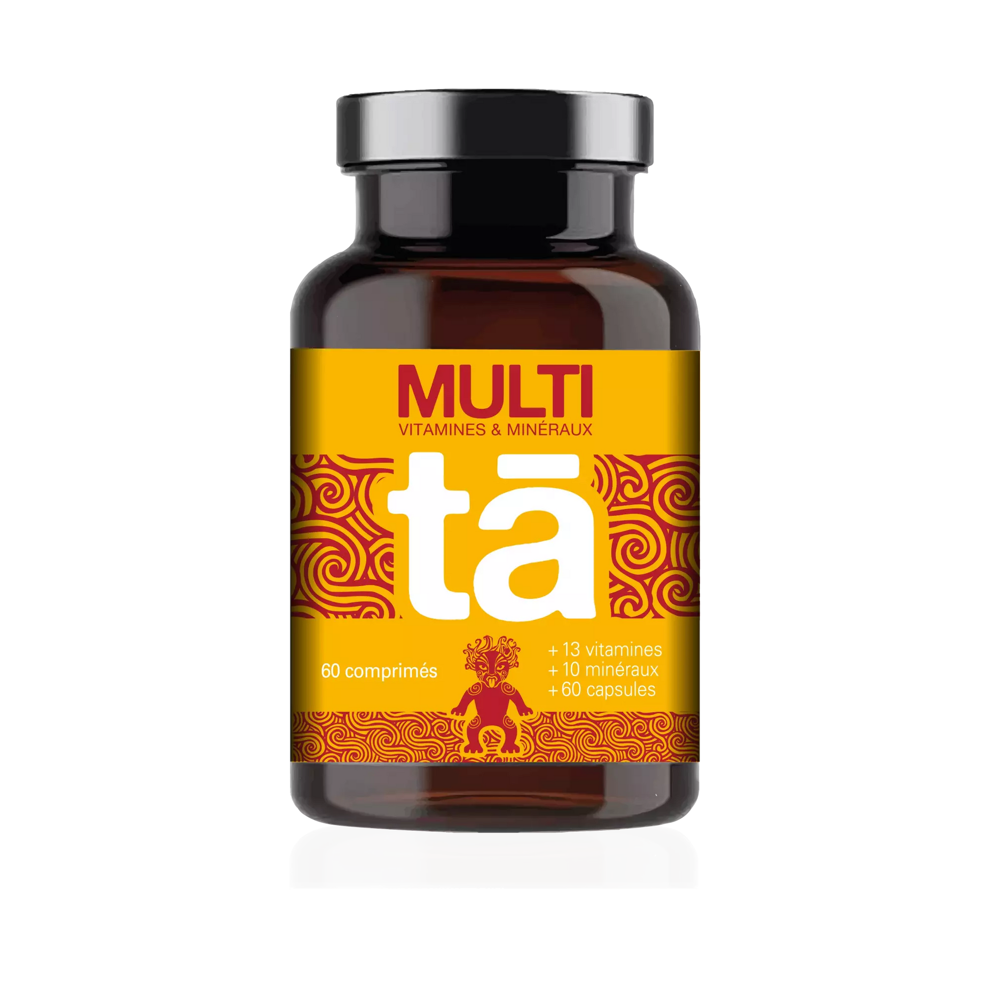 Capsules de vitamines Elite Sports Quality - 13 Vits + 10 Minéraux