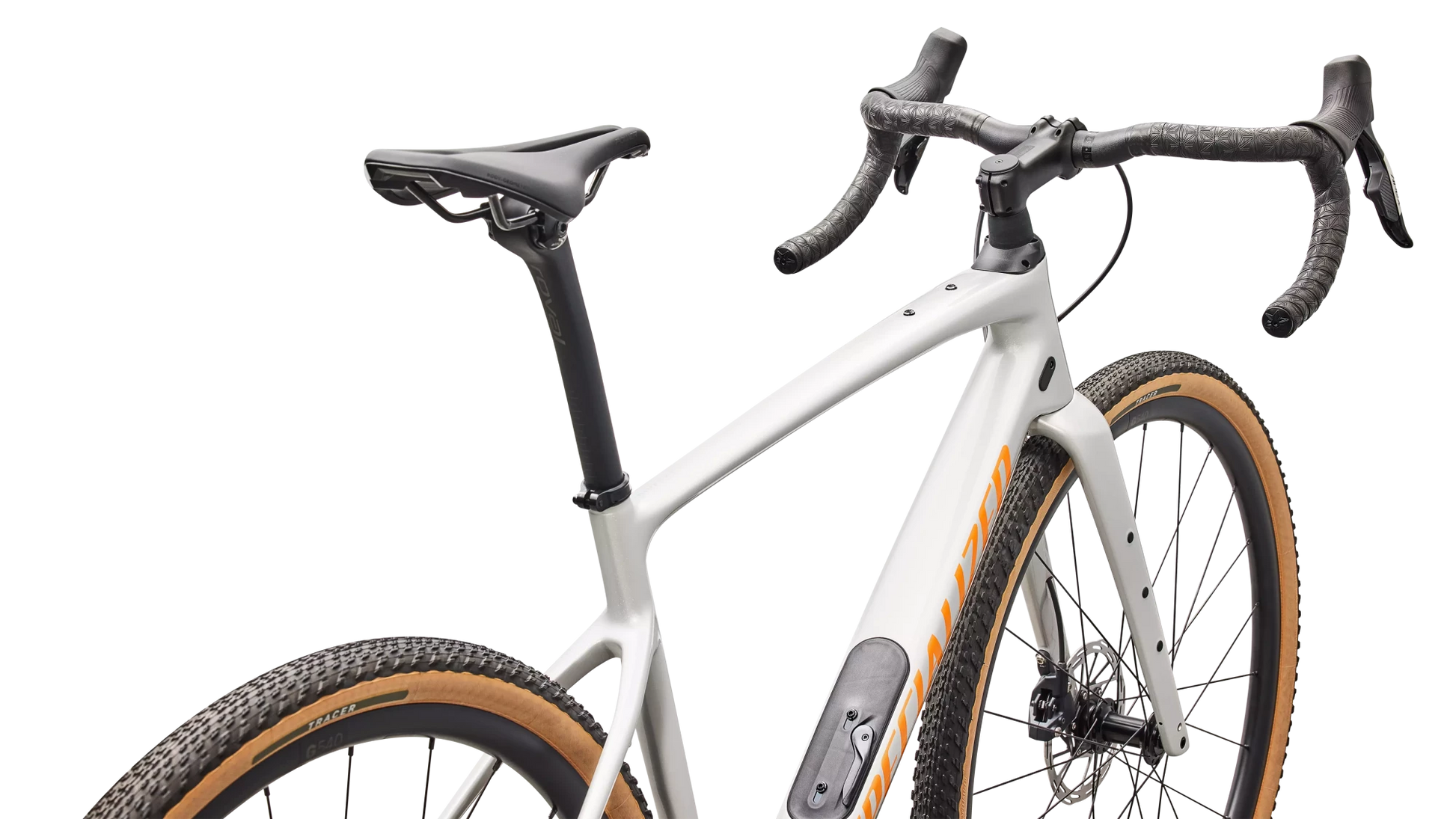 Vélo Specialized Diverge Comp Dolomite Metallic/Orange Zest