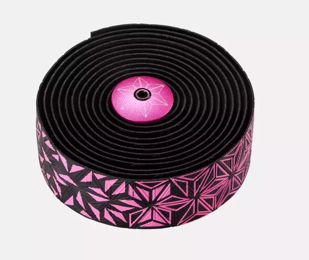 Ruban de cintre Supacaz - Super SPECIALIZED Tape NEON PNK/NEON PNK PLUGS