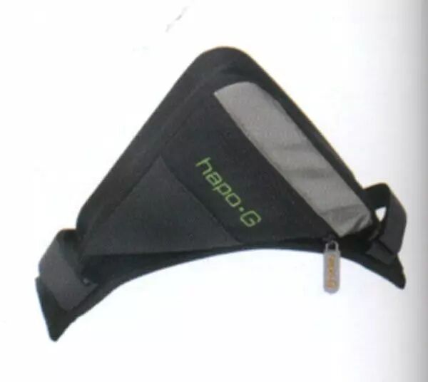 SACOCHE DE Cadre Noir/Argent HAPO-G 0,5L