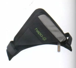 SACOCHE DE Cadre Noir/Argent HAPO-G 0,5L