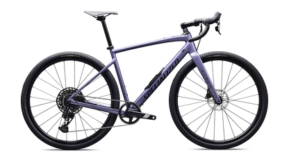 Vélo Specialized Diverge E5 Comp Gloss Mauve Metallic/Obsidian