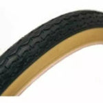 Pneu 450x35 A  noir/beige lisse