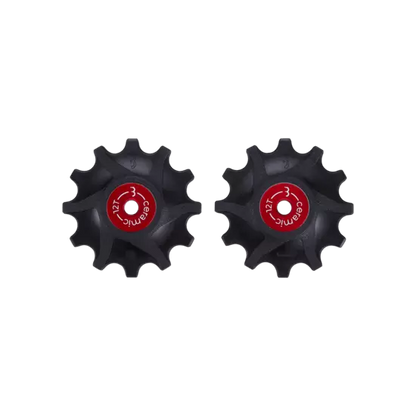 Galets roulements céramique "RollerBoys" 12 dents SRAM Narrow-Wide black BBB