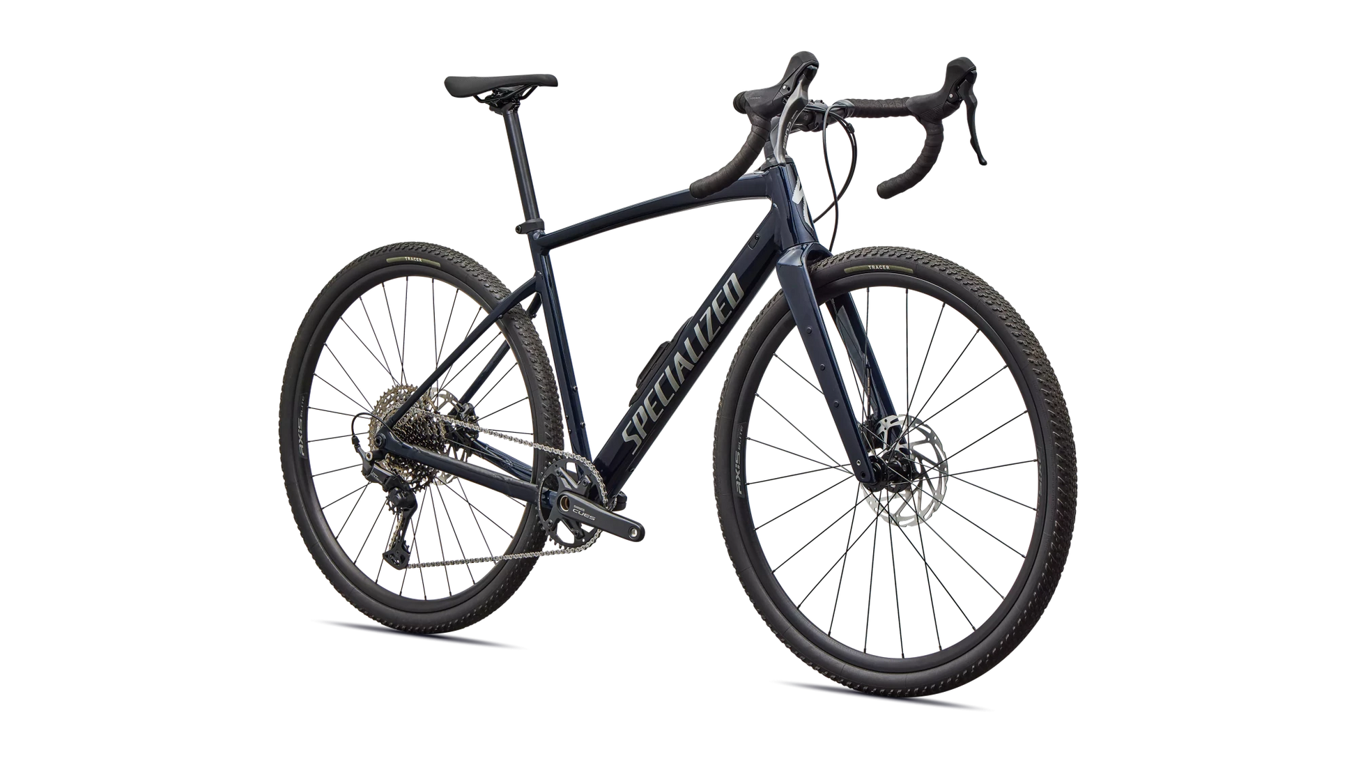 Vélo Specialized Diverge E5 Sport Gloss Dark Navy/Dolomite Metallic