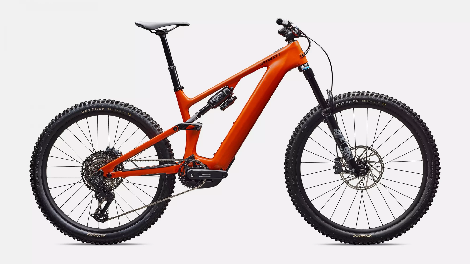 Vélo Specialized Levo Comp Carbon G4 Nb Gloss Orange Tint Over Silver Dust/Dark Navy