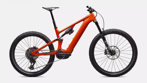 Vélo Specialized Levo Comp Carbon G4 Nb Gloss Orange Tint Over Silver Dust/Dark Navy