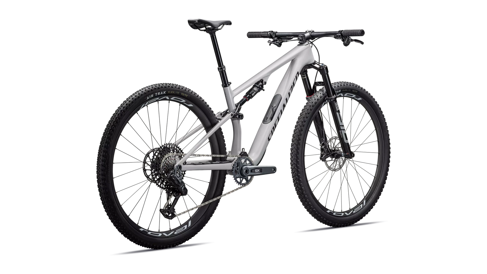 Vélo Specialized Epic 8 Expert Axs Gloss Dolomite Metallic/Obsidian