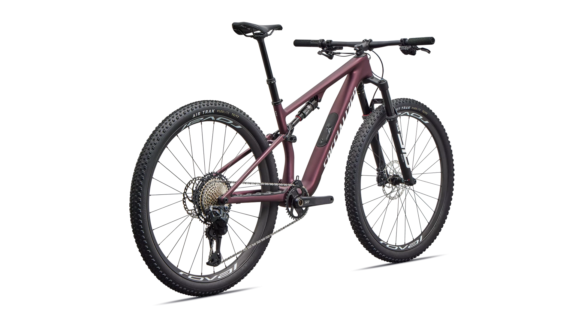 Vélo Specialized Epic 8 Expert Di2 Satin Bordeaux Metallic/White