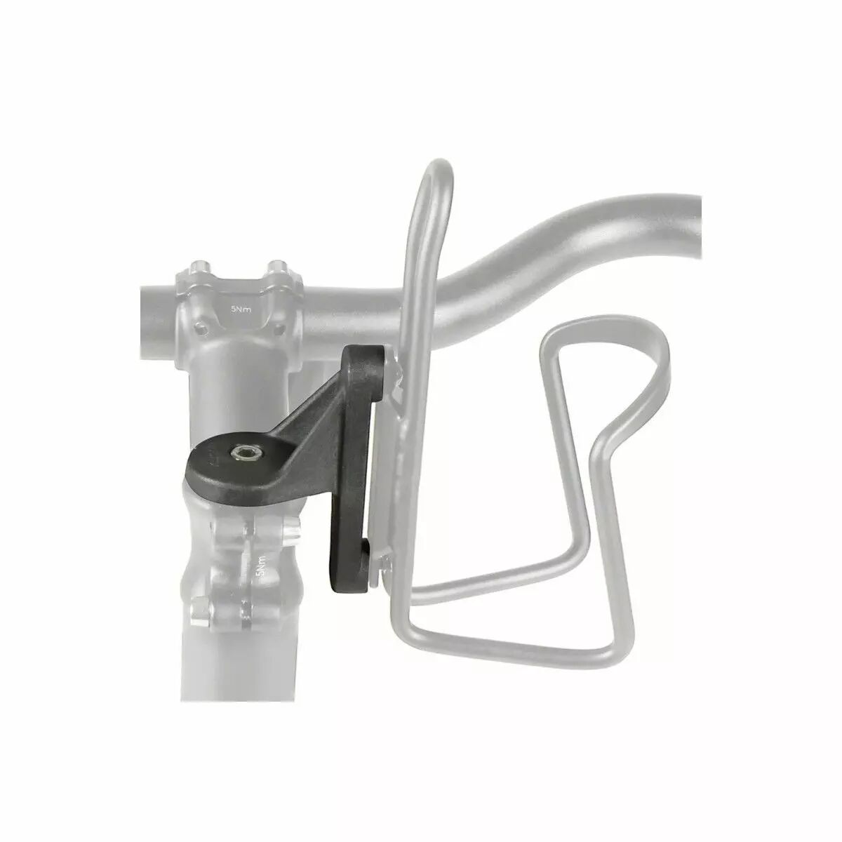 Fixation porte bidon pour capot de direction KLICKFIX