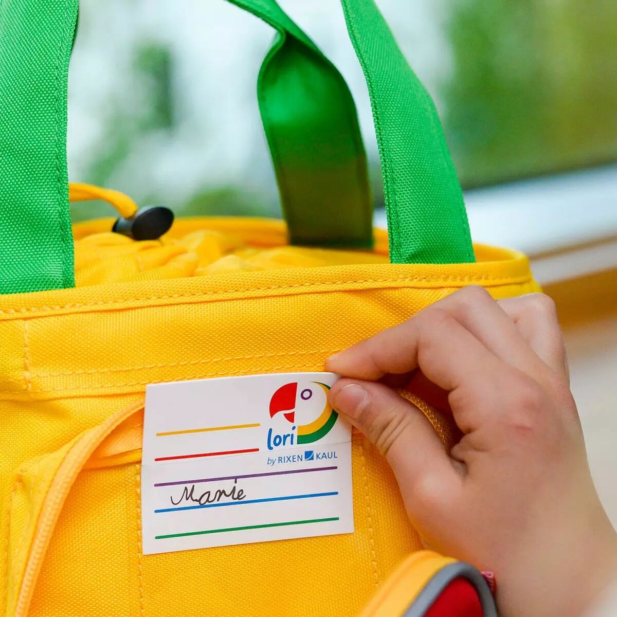 Panier enfant Lori vert KLICKFIX