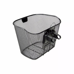 Panier Uni noir + fixation fixe KLICKFIX
