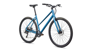 Vélo Specialized Sirrus X 1.0 Satin Grey Blue/Cast Blue Metallic Frost Reflective