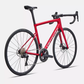 Vélo Specialized Tarmac Sl8 Comp Di2 Gloss Red Tint Over Silver Dust/Silver Dust