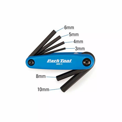 Kit clé Allen 4/5/6/8/10 mm Park Tool