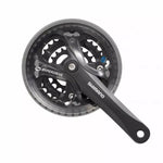 SHIMANO Pédalier Acera 48-38-28 170MM, Noir, FC-M361