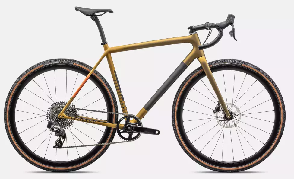 SPECIALIZED Crux Expert reconditionné hrvgldmet/oakgrn 52