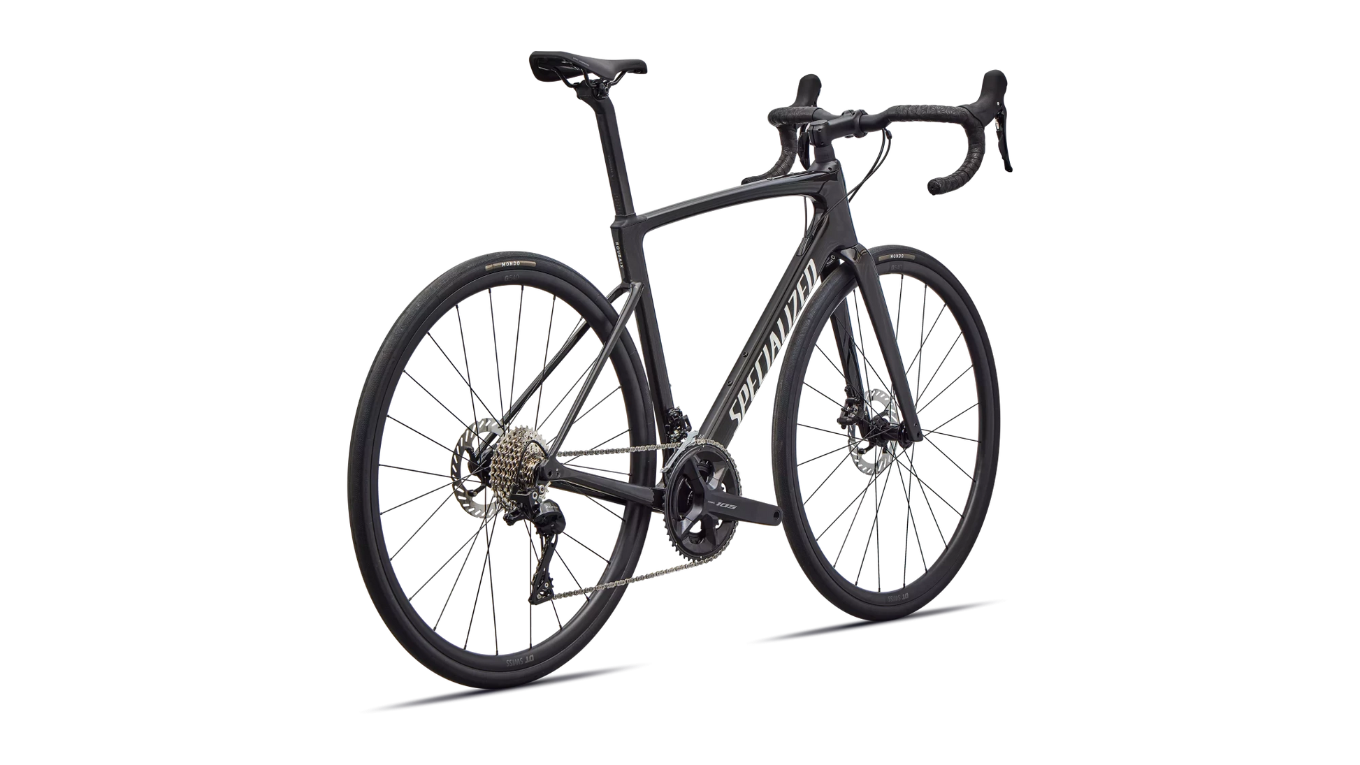 Vélo Specialized Roubaix Sport Gloss Obsidian Metallic/Dune White