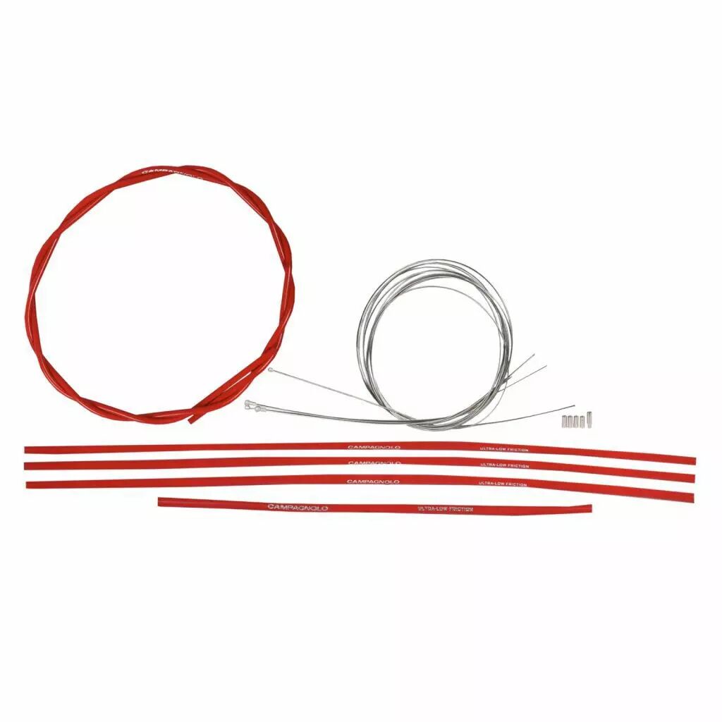 CABLES+GAINES Kit complet FREIN/DERAILLEUR CAMPAGNOLO ROUG ULTRASHIFT