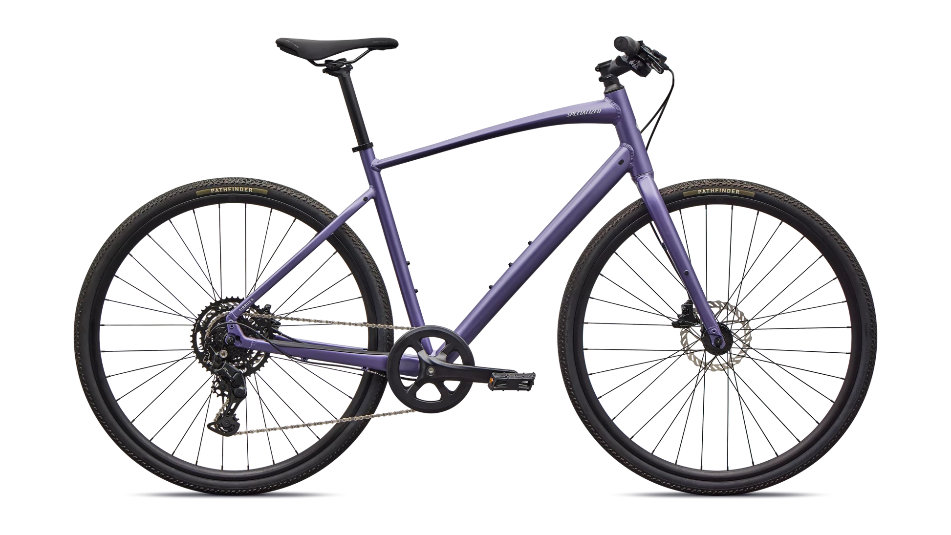 Vélo Specialized Sirrus X 2.0 Satin Mauve Metallic/Dolomite Metallic Frost Reflective