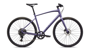 Vélo Specialized Sirrus X 2.0 Satin Mauve Metallic/Dolomite Metallic Frost Reflective