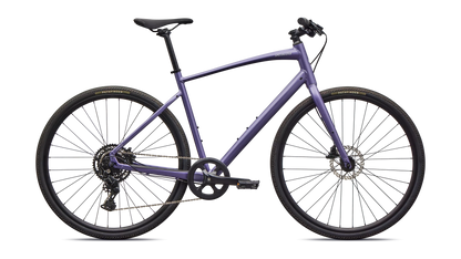 Vélo Specialized Sirrus X 2.0 Satin Mauve Metallic/Dolomite Metallic Frost Reflective