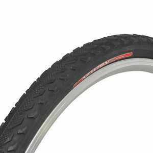 Pneu 26X1,90 noir semi slick Renfort Anti Crevaison