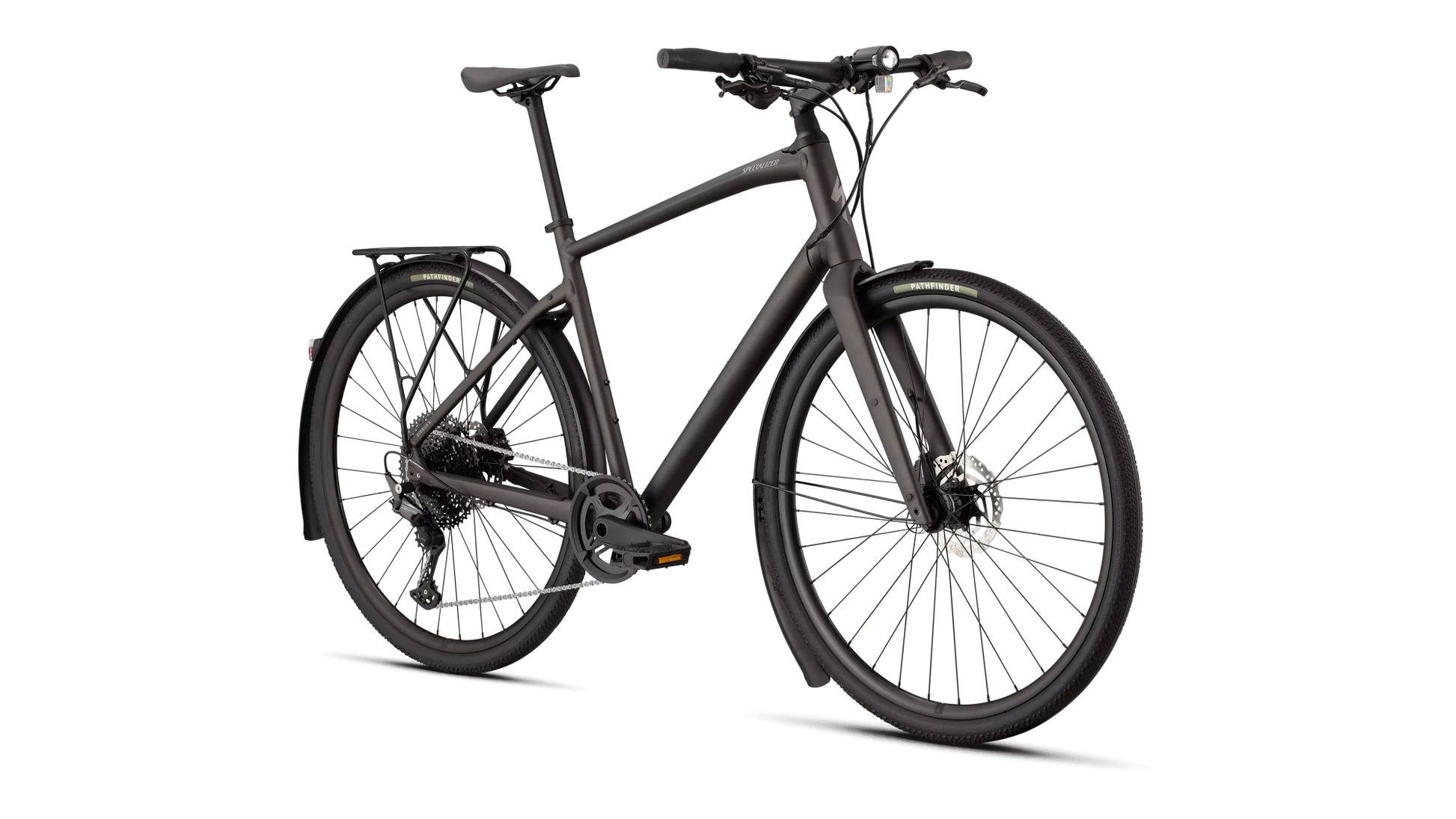 Vélo Specialized Sirrus X 4.0 Satin Metallic Obsidian/Desert Metallic Frost Reflective