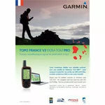Carte Garmin Topo France v3 DOM-TOM Pro DVD avec carte microSD/SD pré-chargée