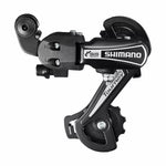 SHIMANO Dérailleur Arrière 6v Noir GS RD-TY21 Tourney